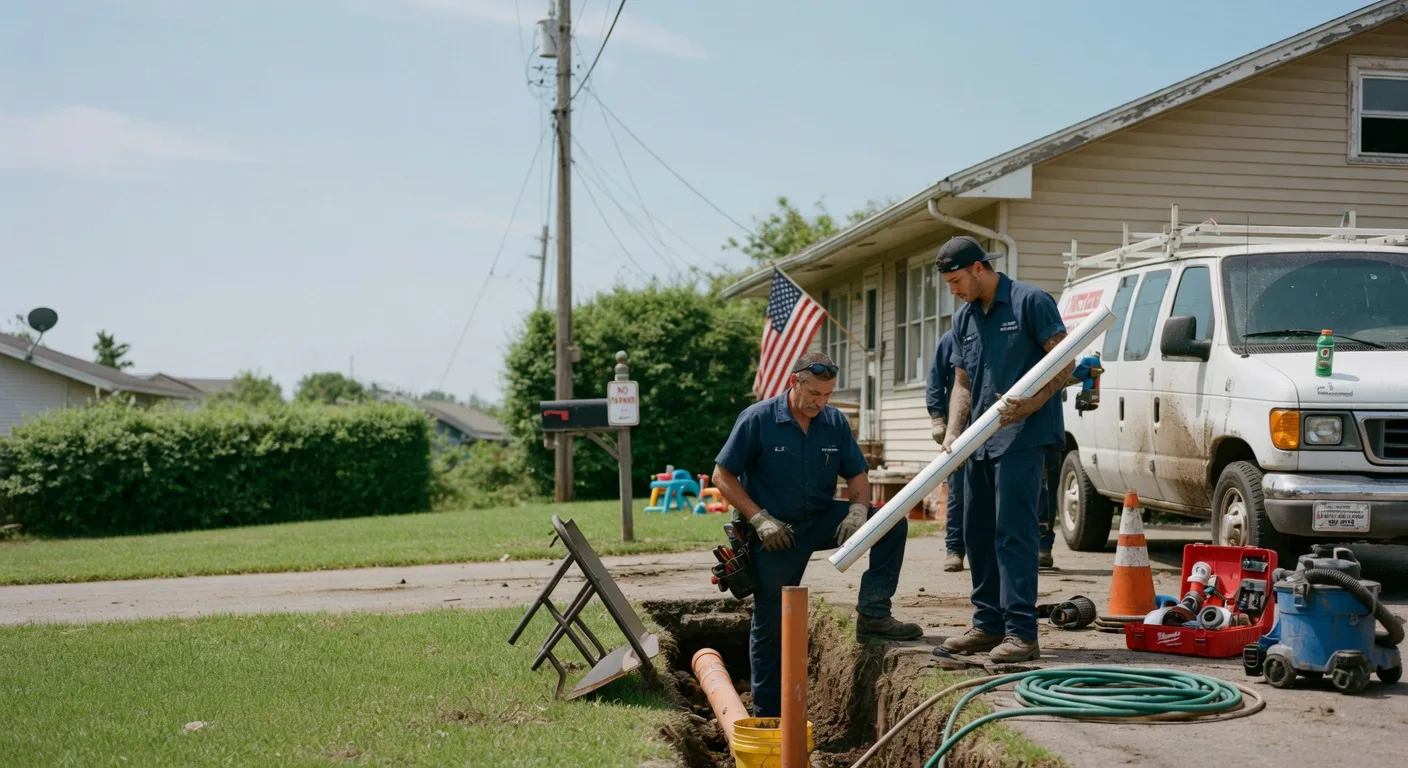 Sewer Line Inspection in Trophy Club, TX